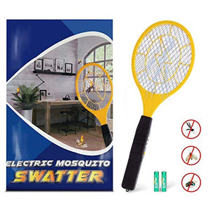 Qcoqce Racchetta Zanzare Elettrica, Paletta Mosche Efficiente per Uso...