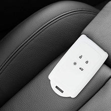 Carica l'immagine nel visualizzatore di Gallery, kwmobile Cover Copri-Chiave Compatibile con Strisce Rally nero / bianco