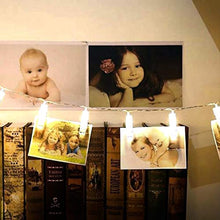 Carica l'immagine nel visualizzatore di Gallery, Catena Luminosa Led Kit Portafoto JP-LED®【4,5M-30 Mollette Led】Luci Da... - Ilgrandebazar
