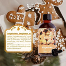 Carica l'immagine nel visualizzatore di Gallery, Pan di zenzero Olio Essenziale 120ml, SALKING Inverno Naturale Olio Essenziale per Diffusori Ultrasuoni, Naturali Oli Essenziali per Aromaterapia e Massaggi, Regali per le donne, Halloween, Natale