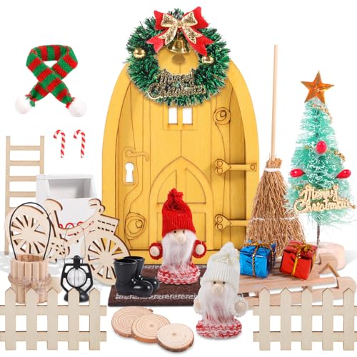 Porta Elfo Di Natale JEJA Con 21 Pezzi Di Decorazioni - Addobbo Magico Per Casa E Albero