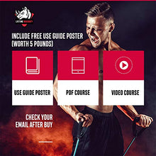 Carica l&#39;immagine nel visualizzatore di Gallery, FitBeast Bande Elastici Fitness, Fasce per Allenamento Elastico Fitness Fino...