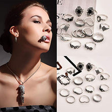 Carica l&#39;immagine nel visualizzatore di Gallery, Schneespitze 30 PCS Anelli retrò di Modo,Accessori Decorativi Anello Donna... - Ilgrandebazar