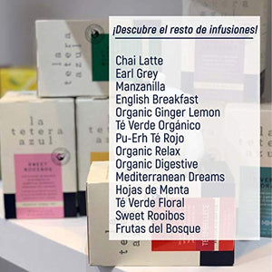 LA TETERA AZUL Infuso di camomilla. Infusione digestiva e rilascio gas....