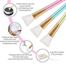 Carica l&#39;immagine nel visualizzatore di Gallery, Pennello Maschera Viso e Fascia per Capelli,AOBETAK Applicatori Cosmetici in...