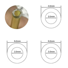 Carica l'immagine nel visualizzatore di Gallery, SWNKDG Set di 3 Diametro Esterno Tubo Carburante 2 x 3,5 mm 2,5 x 5... - Ilgrandebazar