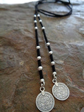 Carica l&#39;immagine nel visualizzatore di Gallery, BLACK BOHO GYPSY CHOKER ★ Colletto avvolgente - Ilgrandebazar
