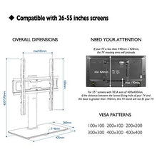 Carica l'immagine nel visualizzatore di Gallery, 1home Supporto da Tavolo per TV 26"-55"/altezza regolabile/rotativo/nuovo - Ilgrandebazar
