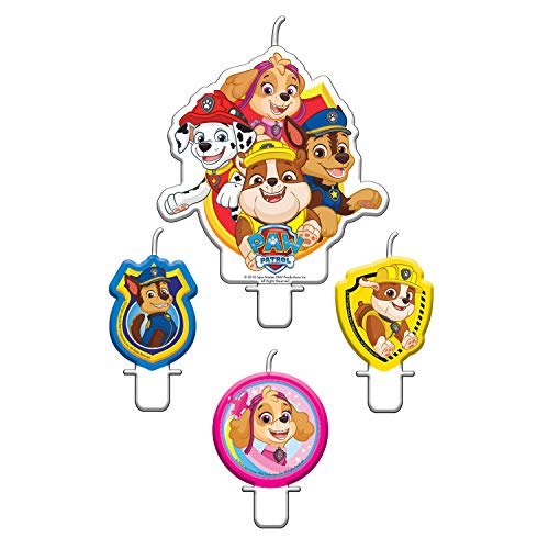 Amscan International 9903829 - Portacandela Paw Patrol 2018 - Ilgrandebazar