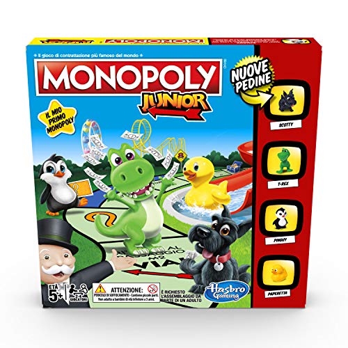 Gaming Monopoly Junior, Versione 2019, A6984IT0