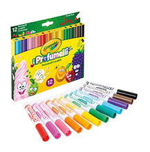 Carica l&#39;immagine nel visualizzatore di Gallery, CRAYOLA-I Profumelli Pennarelli Lavabili Profumati, 12 Pezzi, Multicolore - Ilgrandebazar