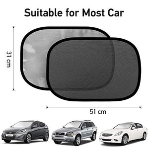 Migimi Tendine Parasole Auto Bambini, Autoadesivo Parasole...