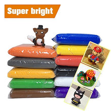 Carica l&#39;immagine nel visualizzatore di Gallery, Simuer 36 Pack Modeling Clay Fluffy Slime, 36 Colors 36