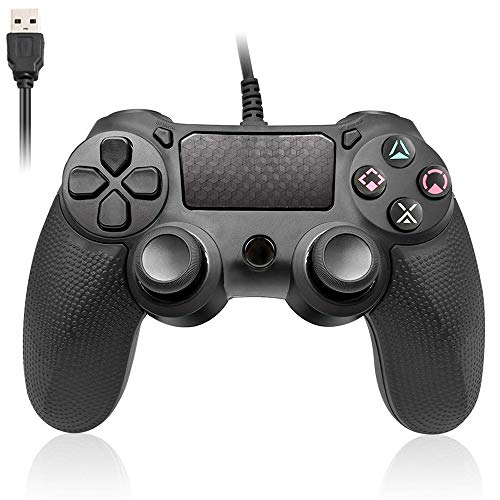 Controller Powcan PS4 cablato per Playstation 4 Dual Vibration...