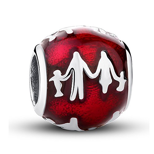 Family Silhouette Charm in argento Sterling 925 ciondoli Pandora,... - Ilgrandebazar