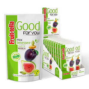 Fruittella Good For You Mix Benessere Bio, Snack di Semi, Frutta Secca e...