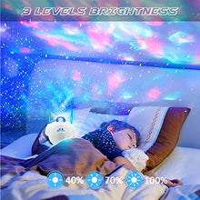 Carica l&#39;immagine nel visualizzatore di Gallery, AETKFO Proiettore Stelle Bambini con Musica Lampada Luce Notturna...