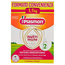 Carica l&#39;immagine nel visualizzatore di Gallery, Plasmon Nutri-Mune 2 Latte in Polvere Stage 2, Special Pack, 1100 g