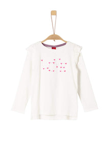 s.Oliver 53.909.31.8889 Maglietta a Maniche Lunghe, Viola (Berry 4936),...