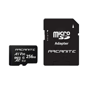 ARCANITE, 256 GB MicroSDXC scheda di memoria con adattatore - UHS-I 256 - Ilgrandebazar