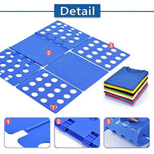 Carica l&#39;immagine nel visualizzatore di Gallery, BoxLegend Piega Abiti Megliette Camicie Vestiti Blu