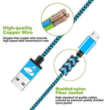 Carica l'immagine nel visualizzatore di Gallery, Cavo Micro USB 2M 3-Pezzi Android Aione Rapida Caricatore...
