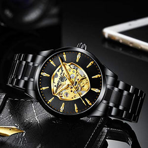 MEGALITH Orologio Uomo da Polso Militare Impermeabile C1-nero - Ilgrandebazar