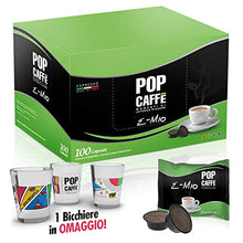Carica l&#39;immagine nel visualizzatore di Gallery, 100 CAPSULE POP CAFFE&#39; E-MIO 2 CREMOSO COMPATIBILI LAVAZZA A MODO MIO - Ilgrandebazar