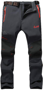 Pantaloni Trekking Uomo Pantaloni Montagna Donna Pantaloni Outdoor Impermeabili Pantaloni Tecnici Caldi Pantaloni Invernali