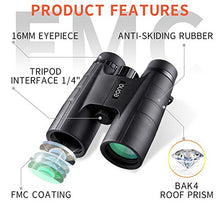 Carica l&#39;immagine nel visualizzatore di Gallery, Eono by Amazon - Binocolo 10x42 BAK4 FMC per adulti, standard