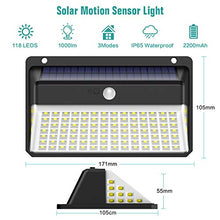 Carica l&#39;immagine nel visualizzatore di Gallery, Luce Solare LED Esterno, Trswyop [Risparmio Energetico Super-2 Pezzi] 118LED... - Ilgrandebazar