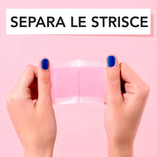 Carica l&#39;immagine nel visualizzatore di Gallery, Veet Strisce Depilatorie Corpo e Gambe per Pelli Sensibili, 3 Confezioni da 16 Strisce
