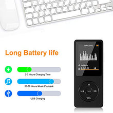 Carica l&#39;immagine nel visualizzatore di Gallery, Lettore MP3, Wodgreat MP3 Musica 8GB MP4 Portatile HiFi...