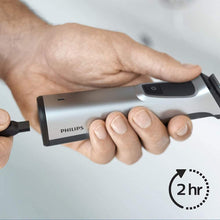 Carica l&#39;immagine nel visualizzatore di Gallery, Philips Grooming Kit serie7000 MG7720/18 Tagliacapelli, Regolabarba uomo, Rifinitore Corpo/Naso/Orecchie, Premium, 14in1