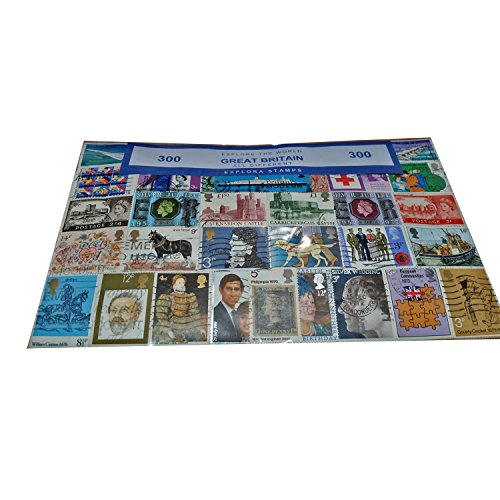 My London Souvenirs - 300 francobolli di Londra Souvenir dell'Inghilterra.... - Ilgrandebazar