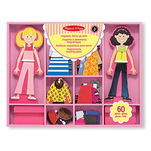 Melissa and Doug Gioco magnetico Abby Emma Dress-up Set