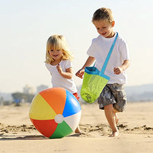 Carica l&#39;immagine nel visualizzatore di Gallery, FineGood Borsa Sacchetto Rete Grande Portatile Porta Giochi Palle Spiaggia,...