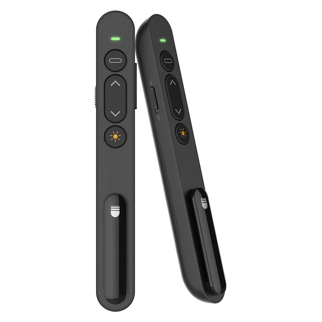 Puntatore, Doosl Presentatore Wireless per Presentazioni Powerpoint, Nero