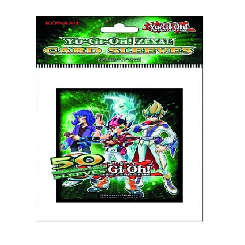 Yu-Gi-Oh! 11895 - Bustine protettive per Carte ZEXAL Konami (50 pz) - Ilgrandebazar