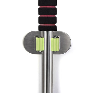 Yizhet 2 PCS Multifunzione Scopa Mop Titolare scope a muro 2 PCS, Verde - Ilgrandebazar