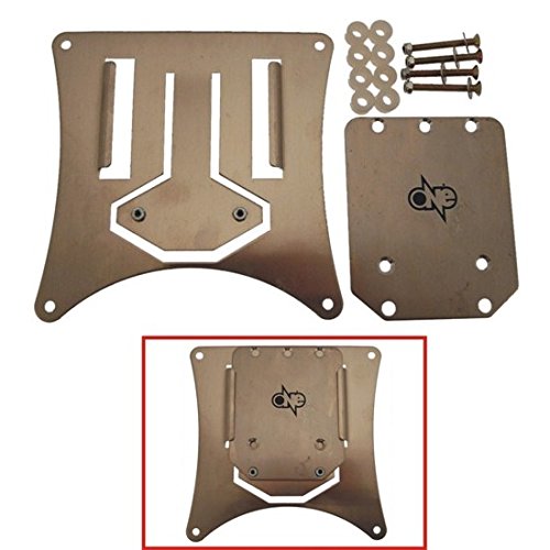 ONE by CAMAMOTO Portatarga Moto Enduro Motard Supermotard con Faro Regolabile - Ilgrandebazar