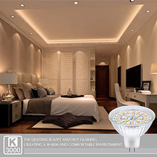 Carica l&#39;immagine nel visualizzatore di Gallery, Lampadine LED MR16, GU5.3 12V 5W Lampada Equivalente a 50W Bianco Caldo