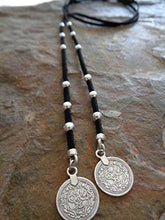 Carica l&#39;immagine nel visualizzatore di Gallery, BLACK BOHO GYPSY CHOKER ★ Colletto avvolgente - Ilgrandebazar