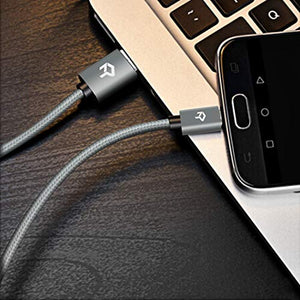 Rankie Cavo Micro USB, Nylon Intrecciato, Sincronizzazione e Dati ad Alta... - Ilgrandebazar
