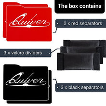 Carica l&#39;immagine nel visualizzatore di Gallery, Quiver Time di Case divisori e Separatori (Pezzi) Accessori, Rosso E Nero - Ilgrandebazar