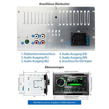 Carica l&#39;immagine nel visualizzatore di Gallery, XOMAX XM-2R422 Autoradio con Bluetooth I RDS I AM, FM I USB,