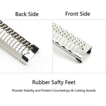 Carica l&#39;immagine nel visualizzatore di Gallery, Rantizon Zester Acciaio Inossidabile,Agrumi Grattugia, con Spazzola di... - Ilgrandebazar