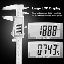 Carica l&#39;immagine nel visualizzatore di Gallery, Calibro Digitale,Preciva Caliper metrico da 150 mm/6 pollice Puleggia - Ilgrandebazar