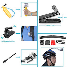 Carica l'immagine nel visualizzatore di Gallery, Neewer 50-In-1 Kit di Accessori per Action Camera Compatibile con GoPro Hero 8 Max 7 6 5 4 Black GoPro 2018 Session Fusion Argento Bianco Insta360 DJI AKASO APEMAN Campark SJCAM Action Camera ecc.