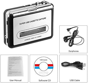 DIGITNOW! Portatile registratore a Cassetta & Audio Nastro, gray